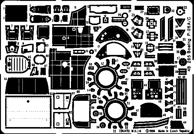 Eduard 48265 P-26 A/C Peashoper HOB