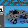 Black Dog T35260 Sd.Kfz.247 Ausf.B accessories set (designed to be used with ICM UA GB kits) 1/35