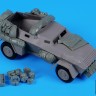 Black Dog T35260 Sd.Kfz.247 Ausf.B accessories set (designed to be used with ICM UA GB kits) 1/35