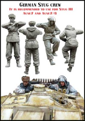 Evolution Miniatures 35067 German Stug crew
