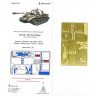 Микродизайн 035318 Фототравление крыльев и брызговиков KingTiger (Звезда, Dragon, Meng) 1/35