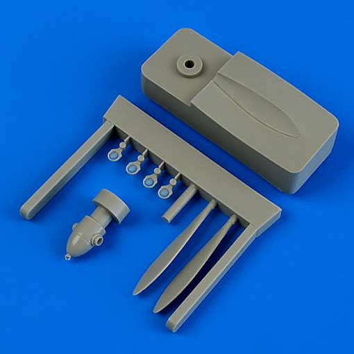 QuickBoost QB72498 I-153 propeller "A" w/tool 1/72