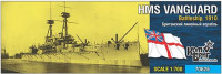 Combrig 70626 HMS Vanguard Battleship, 1910 1/700