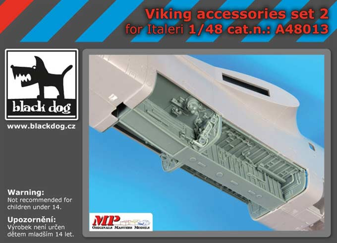 BlackDog A48013 Viking accessories set No.2 (ITAL) 1/48