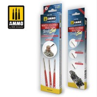 Ammo Mig 7609 Набор кистей Marta Kolinsky Selection для росписи фигур (натуральные)