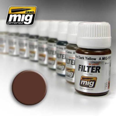 Ammo Mig Jimenez 1500 BROWN FOR WHITE