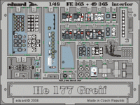 Eduard 49365 He 177 Greif interior MPM