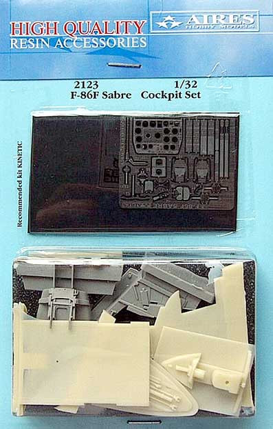Aires 2123 F-86F Sabre cockpit set 1/32