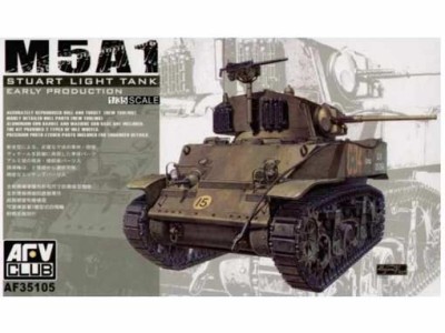 AFV Club AF35105 M5A1 LIGHT TANK (EARLY) 1/35
