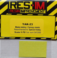 RES-IM RESICM72006 1/72 Canopy Masks for Yak-23 (SP.HOBBY)