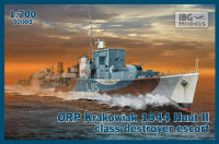 IBG Models 70003 ORP Krakowiak 1944 Hunt II class destroyer escort 1/700