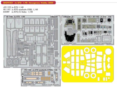 Eduard BIG49301 Ju 87D (HAS/H.2000) 1/48
