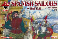 Red Box 72103 Spanish Sailors in Battle 16-17 century 1/72