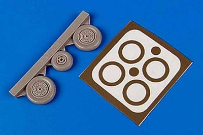 Aires 4423 MiG-15 Fagot wheels &amp; paint masks 1/48