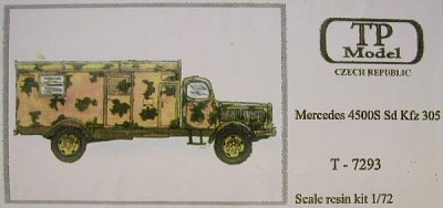 TP Model T-7293 Merc.4500S Sdkfz.305 1/72