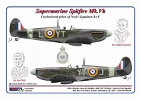 AML AMLC144020 Decals Czechoslovak pilots of No.65 Squadron 1/144