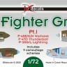 Dk Decals 72133 49th Fighter Group (9x camo) Part I. 1/72