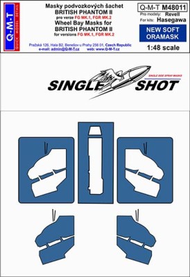 Q-M-T M48011 1/48 Mask British Phantoms (HAS)