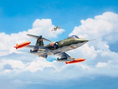 Revell 03879 Истребитель F-104 G Starfighter NL/B 1/72