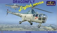 Lf Model P7265 Dragonfly in English service (5x camo) 1/72