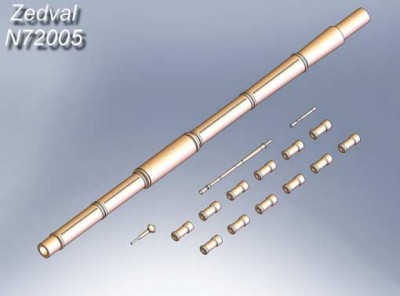 Zedval N72005 Набор деталей для Т-72А, Т-72М, Т-64А.