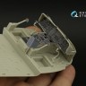 Quinta Studio QDS+35108 MH-60L (KittyHawk) (Малая версия) (с 3D-печатными деталями) 3D Декаль интерьера кабины 1/35