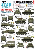 Star Decals 72-A1029 Indochine # 2 1er RCC - Regiment de Chasseurs a Cheval 1/72