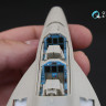 Quinta studio QD48157 Як-130 (для модели KittyHawk) 3D Декаль интерьера кабины 1/48