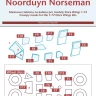Peewit M72354 Canopy mask Noorduyn Norseman (DORA W.) 1/72