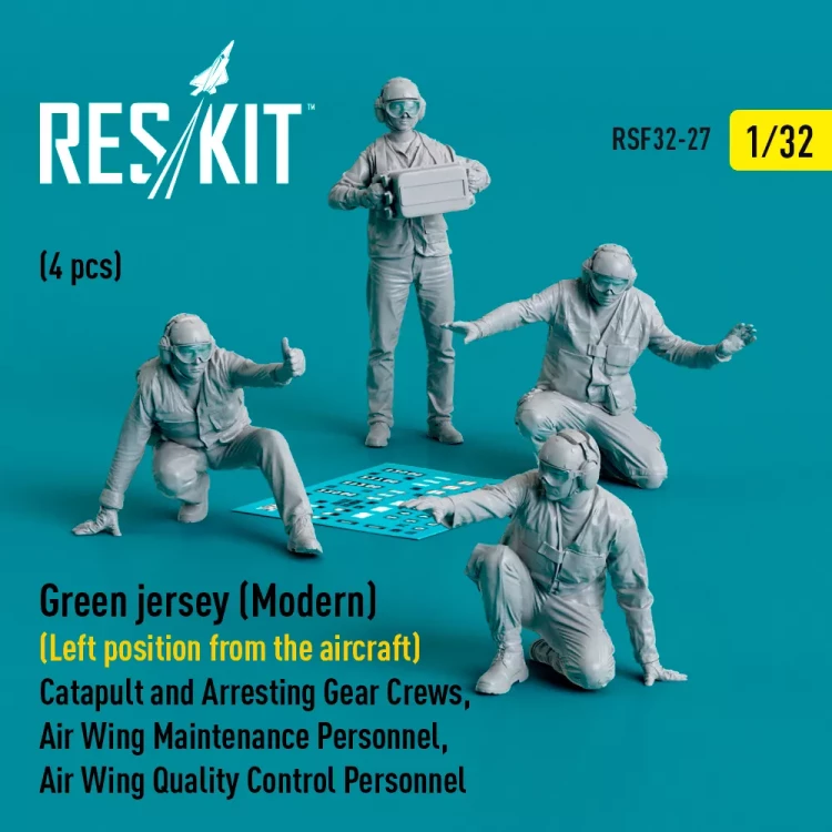 Reskit F32027 Green jersey (Modern) Left position (4 pcs.) 1/32