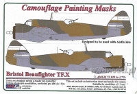 AML AMLM73029 Маска камуфляж B.Beaufighter TF.X (HAS) 1/72