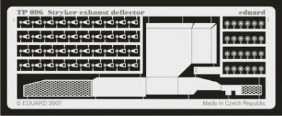 Eduard TP096 Stryker exhaust deflector TRU