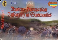 Strelets (specials) STRM059 Austro-Hungarian Infantry in Gas Masks WWI 1/72