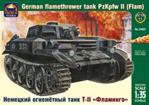 ARK 35029 Немецкий огнеметный танк Pz II &quot;Фламинго&quot; 1/35