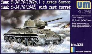 UniModel UMM-72325 Soviet tank T-34/76 (1942) 1/72