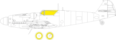 Eduard CX656 Mask S-199 Erla canopy Weekend (EDU) 1/72