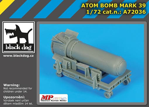 BlackDog A72036 Atom bomb Mark 39 1/72