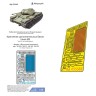 Микродизайн 035588 Крепления баков КВ поздние 1/35