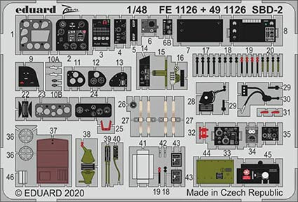 Eduard FE1126 1/48 SBD-2 (ACAD)