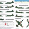 Foxbot Decals FBOT48063 Ukrainian Rooks: Sukhoi Su-25 for Revell, KP, OEZ, Smer, MisterCraft kits 1/48