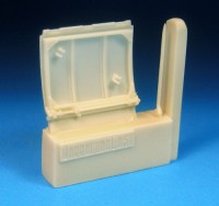 Barracuda Studios BCR32338 Supermarine Spitfire Mk.IXC Cockpit Door with separately moulded crowbar 1/32