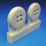 Barracuda Studios BCR48403 Hawker Tempest Mk.V Late Mainwheels - Smooth 1/48