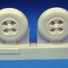 Barracuda Studios BCR48403 Hawker Tempest Mk.V Late Mainwheels - Smooth 1/48