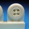 Barracuda Studios BCR48403 Hawker Tempest Mk.V Late Mainwheels - Smooth 1/48