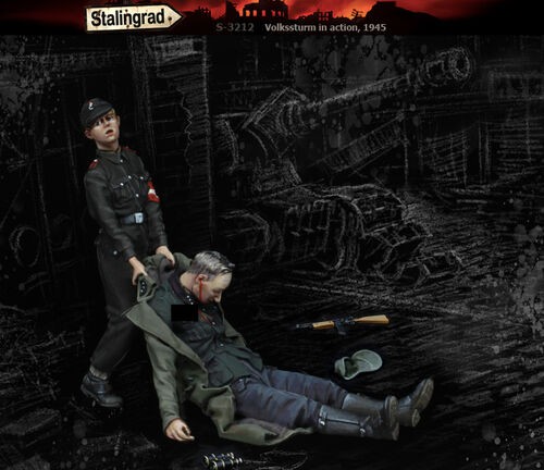Stalingrad 3212 Volkssturm in action 1/35