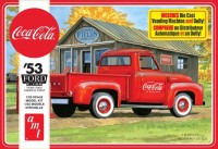 AMT 1144 1953 Ford Pickup (Coca-Cola) with die-cast vending machine 1/25