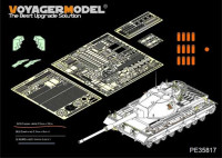 Voyager Model PE35817 British Conqueror MK.II Heavy Tank MK2 basic(smoke discharger include?(For DRAGON 3555) 1/35