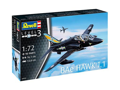 Revell 04970 Самолёт Британский учебный лёгкий штурмовик Hawk T.1 (REVELL) 1/72