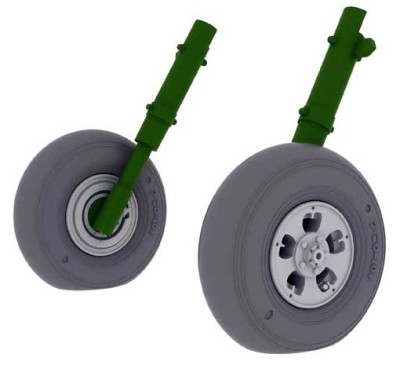 Eduard 632038 Spitfire Mk.I/II wheels