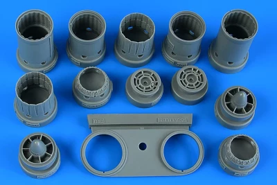 Aires 4877 Ra-5C Vigilante Exhaust Nozzles - Late (Trum) 1/48